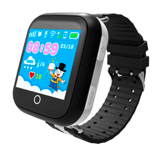 Детские часы с GPS-трекером Smart Baby Watch Wonlex GW200S черные - Умные часы с GPS Wonlex - Wonlex GW200s (Q100) - Магазин часов с gps Wonlex